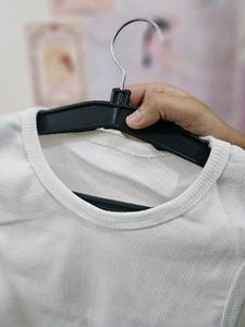 White Sleeveless Top