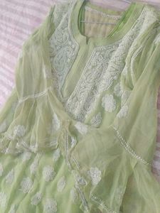 Luckhnowi Chikankari Kurta
