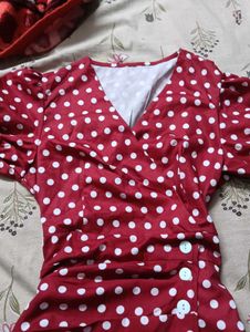 Red Polka Dot Dress