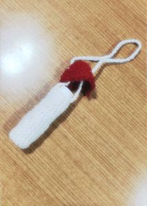 Crochet 🧶 Mushroom Lipbalm Pouch 🍄