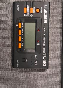 BOSS TU-80 Tuner & Metronome
