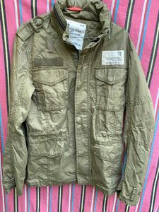 Men&#39;s Olive rare vintage Green Jacket