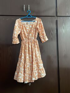 Peach Frock