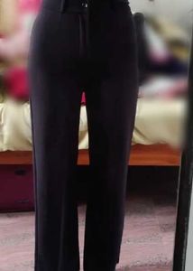 Black Wide Leg Trousers