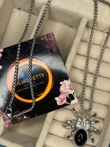 spider anti-tarnished necklace