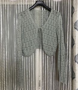 Cut Out Crochet Bolero (fits till Mid Waist)