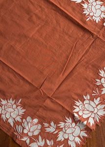 Cutwork applique suit set