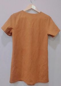 Brown Shift Dress