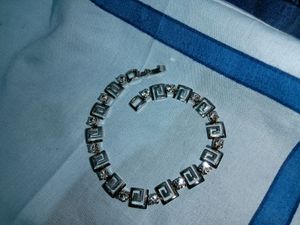 Set Of Statement Earrings And Bracelet