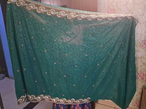 Heavy Work Beautiful Saree