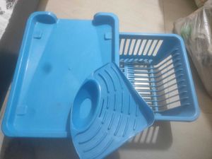 Blue Kitchen Organizer