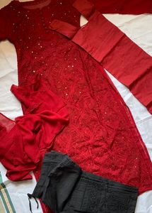Chikankari Kurta Set