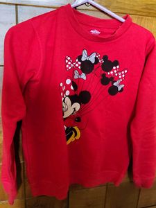 Minnie Mouse Red Sweatshirt