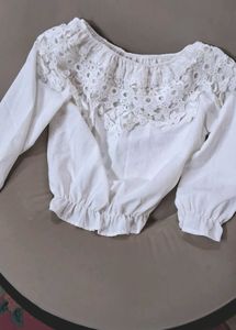 White Lace Top