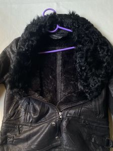 ZIO Songzio Black Faux leather jacket