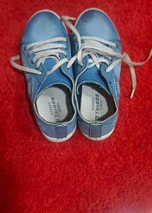 Blue Casual Shoes