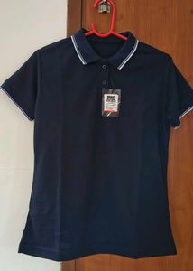 Navy Blue Polo T-Shirt