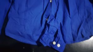 Blue full Sleeve Shirt