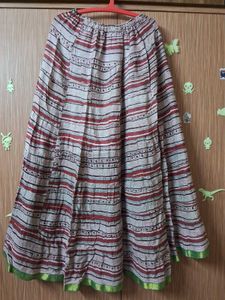 Long Skirt Comfort Fabric