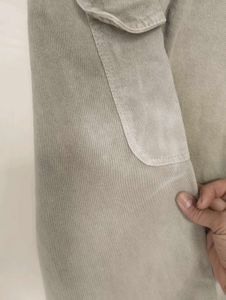 Cargo Pants used with discoloration on pocket