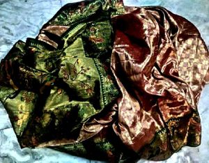 Bridal WeddingWear Tissue Silk Saree