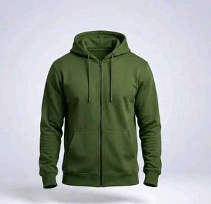 Maroon Zip-Up Hoodie