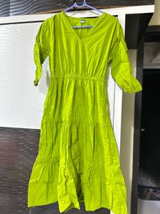 Lime Green Dress
