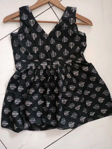 Printed Sleeveless Dress