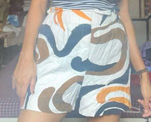Zara Patterned Summer Shorts
