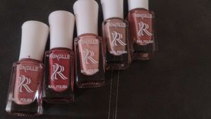 Ronzille  Quick Dry And Glossy Nail Paints Set Of5