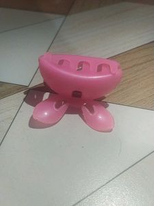Pink Hair Claw Clip