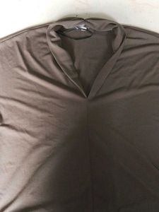 Brown Dolman Top - Comfy & Versatile!