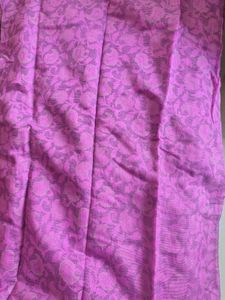 Pink & Gray Floral Fabric