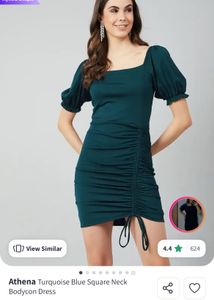 Green Mini Bodycon Dress