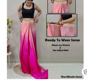 ready to wear saree