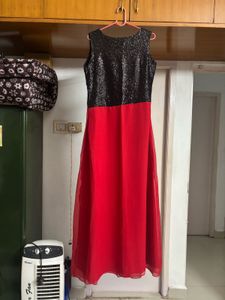 “Athena” Black Sequence Party Gown