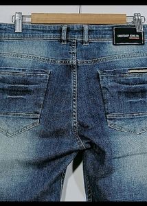 Men Blue Denim Pant