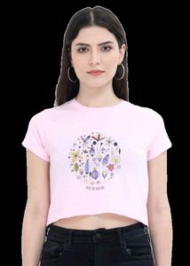 Love in Nature Crop Top