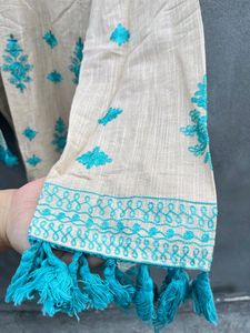 Unused New Pakistani Aari Embroidery Kurta Set