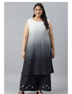 Elegant White Printed Shrug