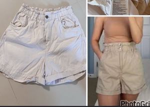 H&amp;M Beige Shorts