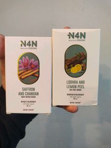 N4N Saffron & Lemon Face Serums