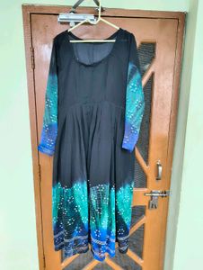 Stylish Front Open Kurti With Beautiful Flare