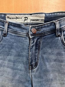 Pepe Jeans Slim Fit Blue Denim Jean For Men