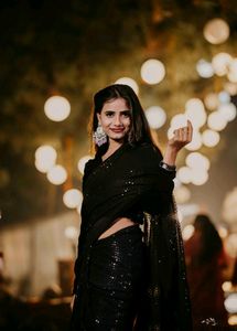 Black Sequence Saaree