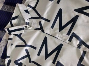 Abstract Print Short Sleeve Shirt