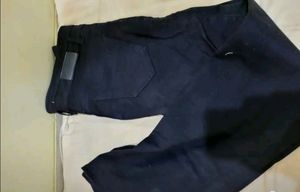 TOP &amp; Black Wide Leg Slit Jeans (Totally New)