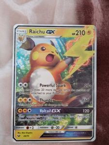 Pikachu Ex And Raichu Gx