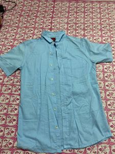 Blue Short Sleeve Shirt