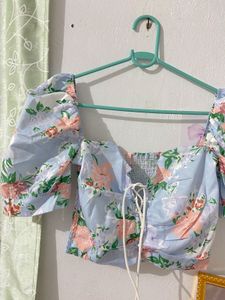 Fairycore Puff Sleeve Top
